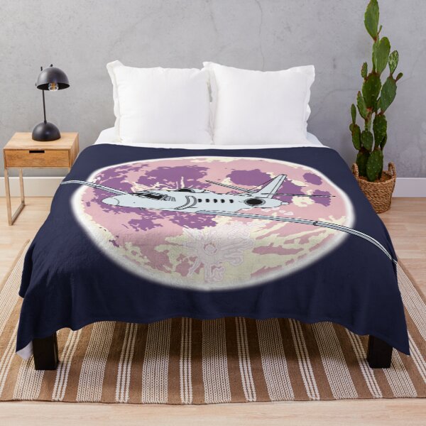 Item preview, Cessna Citation Jet Flying at Night Aviation Design designed and sold by skye-studio.