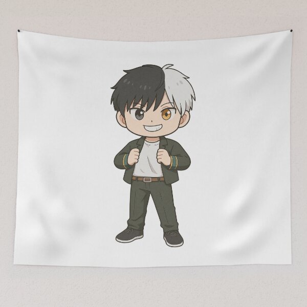 Item preview, Chibi Haruka Sakura – Wind Breaker Anime Character Fan Art designed and sold by Bingerzz' Marketplace.