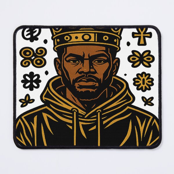Item preview, Afro-Futurist King in Gold designed and sold by gcollins55.
