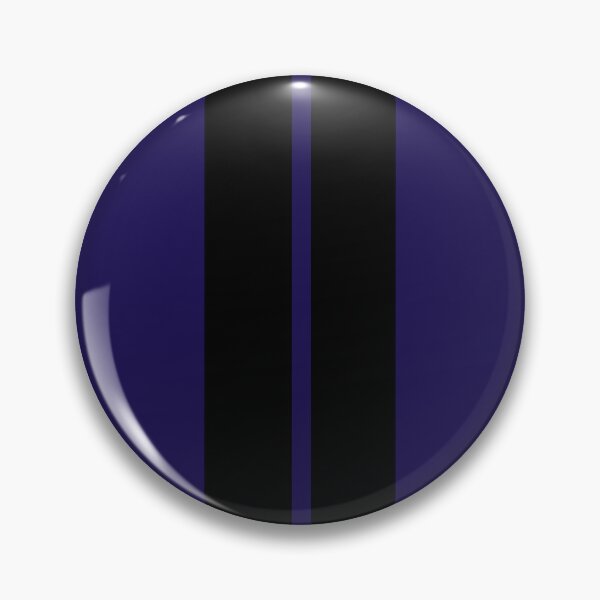 Item preview, Dual Racing Stripes - Small Gap (Black - Blue) designed and sold by Racing Stripes Only.