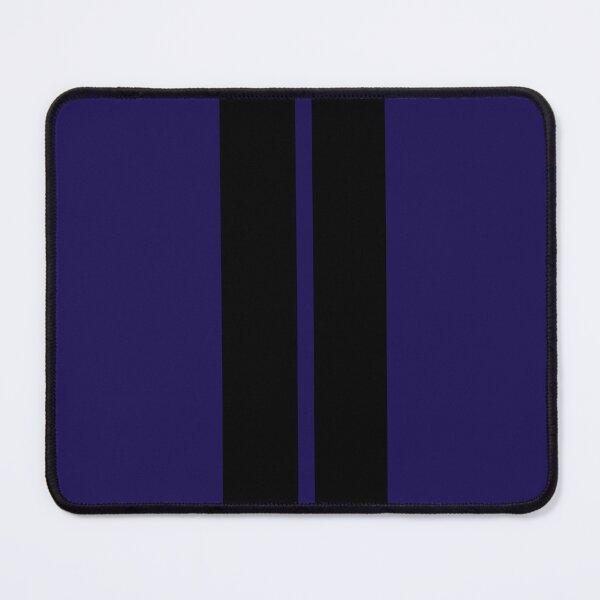 Item preview, Dual Racing Stripes - Small Gap (Black - Blue) designed and sold by Racing Stripes Only.