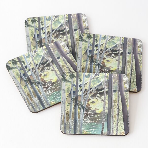 Item preview, Forest Light and Rippled Waters designed and sold by MerriliesBrush.