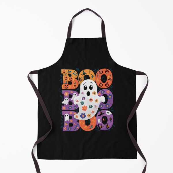 Item preview, Cute Ghost Floral Boo Halloween Boy Girl Ghost Spooky designed and sold by ConceptualVibes.