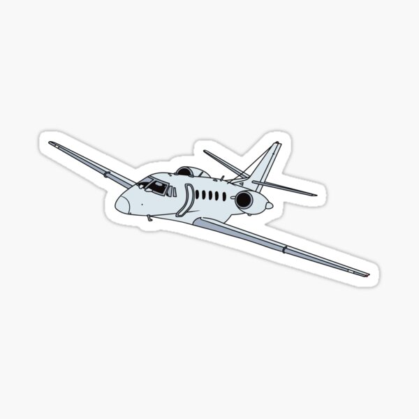 Item preview, Cessna Citation Jet Sketch Aviation Art  designed and sold by skye-studio.