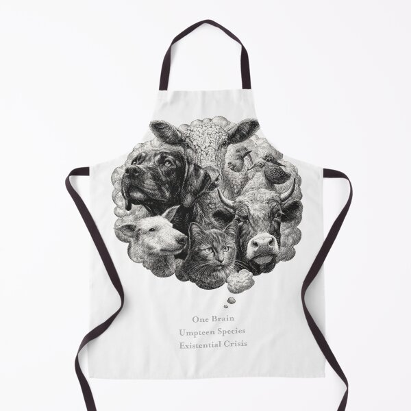 Item preview, One Brain Umpteen Species Existential Crisis Veterinary Student Gift designed and sold by LifeStyleHaus.