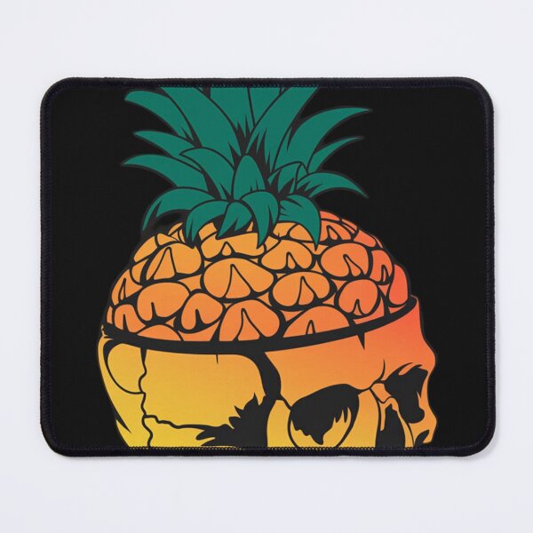 Item preview, Pineapple Skull Hawaiian Scary Halloween Fruit Food Lover  designed and sold by ConceptualVibes.