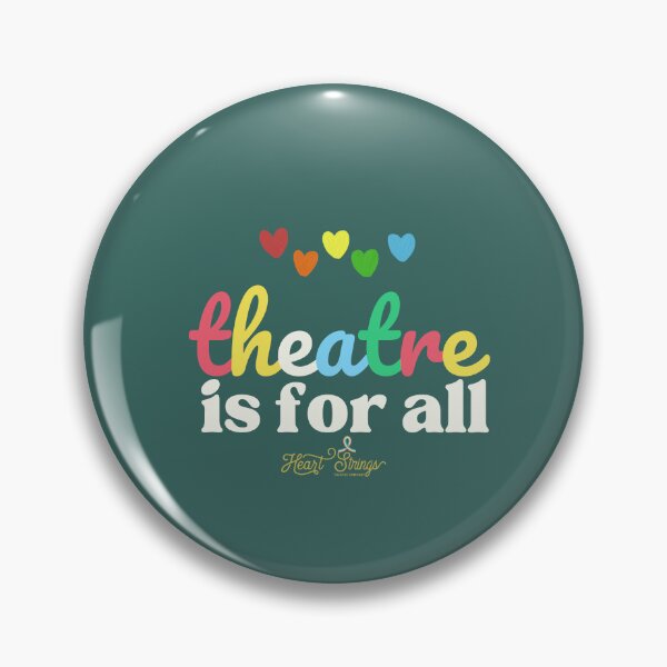 Item preview, Heartstrings' July Disability Pride Month Theatre Is For All Hearts Collection designed and sold by HeartstringsCo.