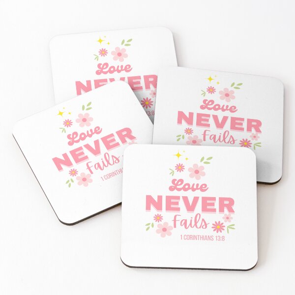 Item preview, Love Never Fails designed and sold by inspiredbygod1.