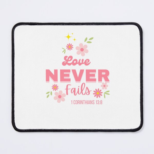Item preview, Love Never Fails designed and sold by inspiredbygod1.