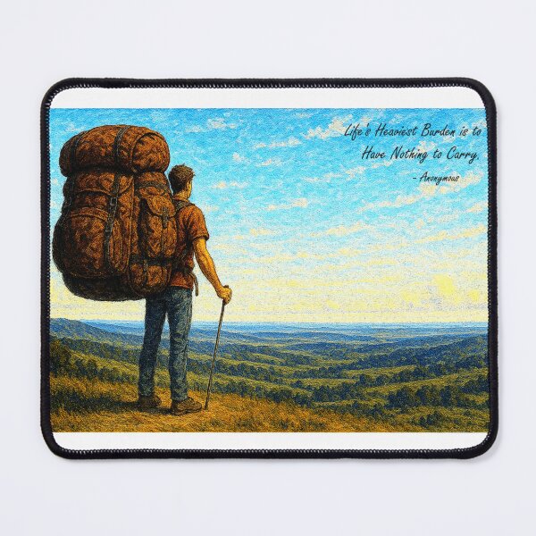 Item preview, Life's Heaviest Burden Inspirational Thought Provoking designed and sold by cncideas.