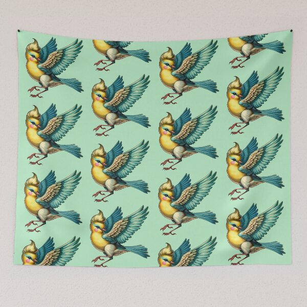 Item preview, Prancing Bluebird designed and sold by CAutumnTrapp.