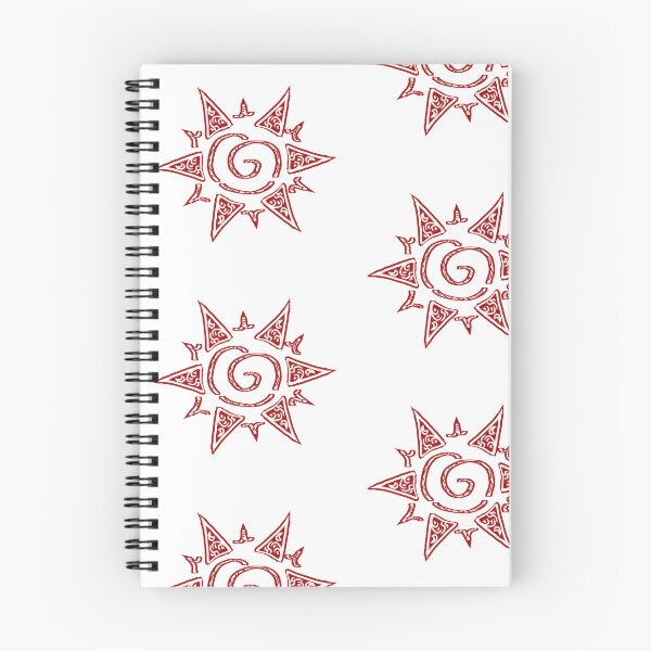 Item preview, Red spiral sun design designed and sold by K4m4j1.