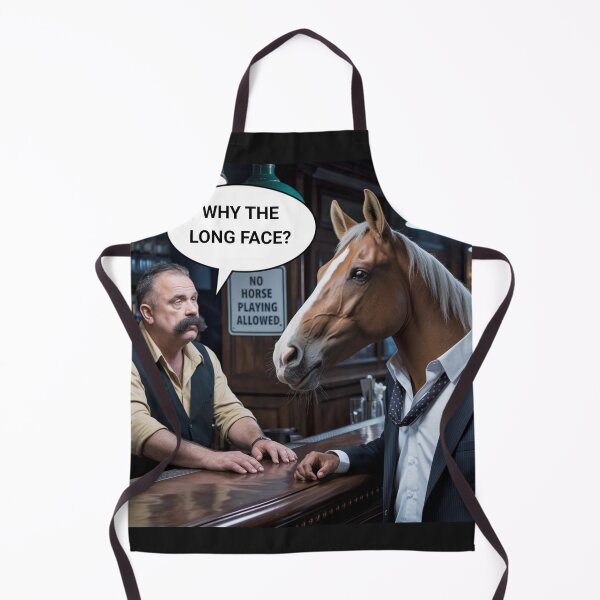 Item preview, A Horse Walks Into a Bar... designed and sold by OLOstudio.