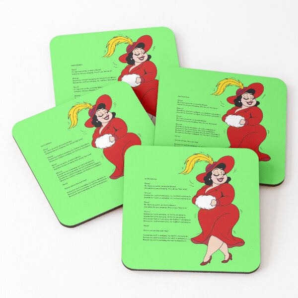 Item preview, Auntie Monica The Summer Camp Song Classic designed and sold by Kate Miller Illustrator.