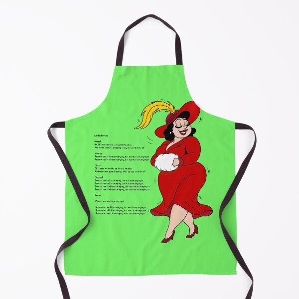 Item preview, Auntie Monica The Summer Camp Song Classic designed and sold by Kate Miller Illustrator.