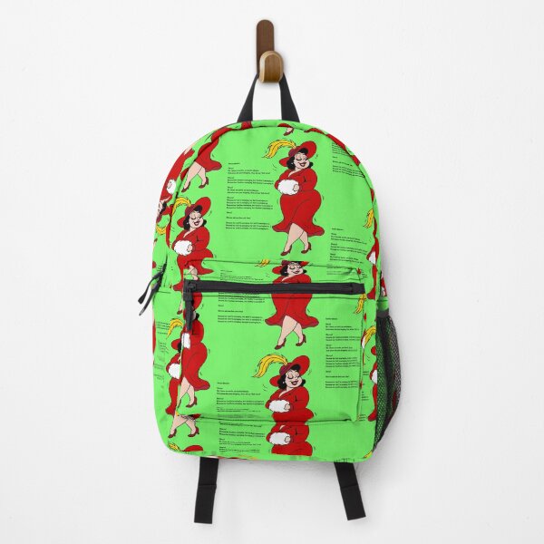 Item preview, Auntie Monica The Summer Camp Song Classic designed and sold by Kate Miller Illustrator.