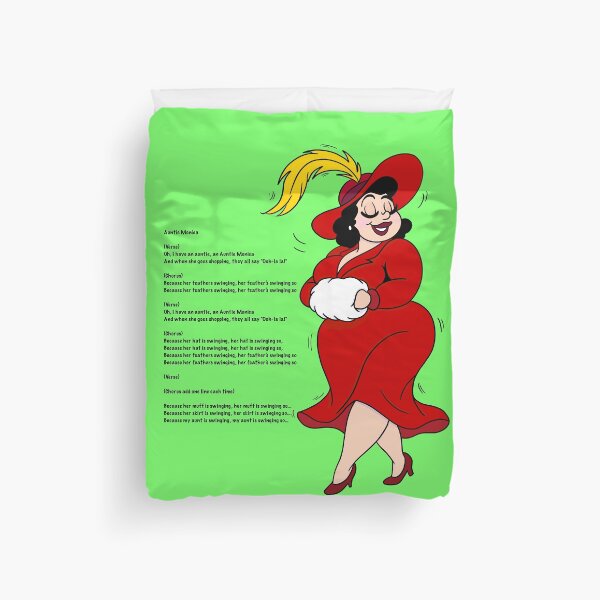 Item preview, Auntie Monica The Summer Camp Song Classic designed and sold by Kate Miller Illustrator.
