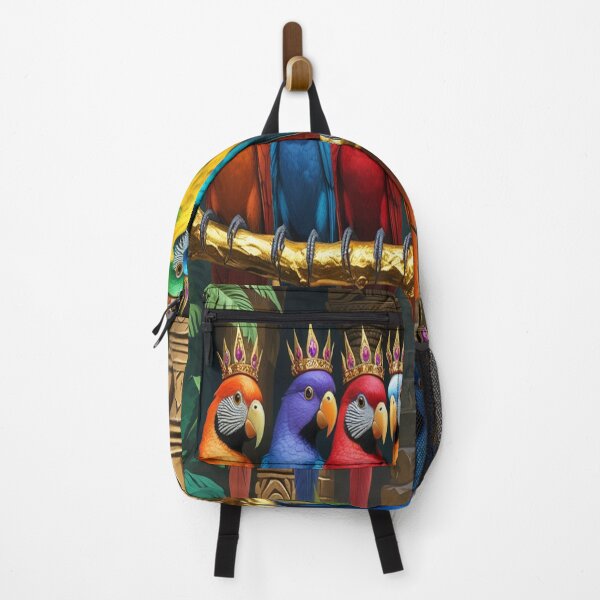 Item preview, Royal Exotic Birds Fantasy Temple Art designed and sold by Max Store.