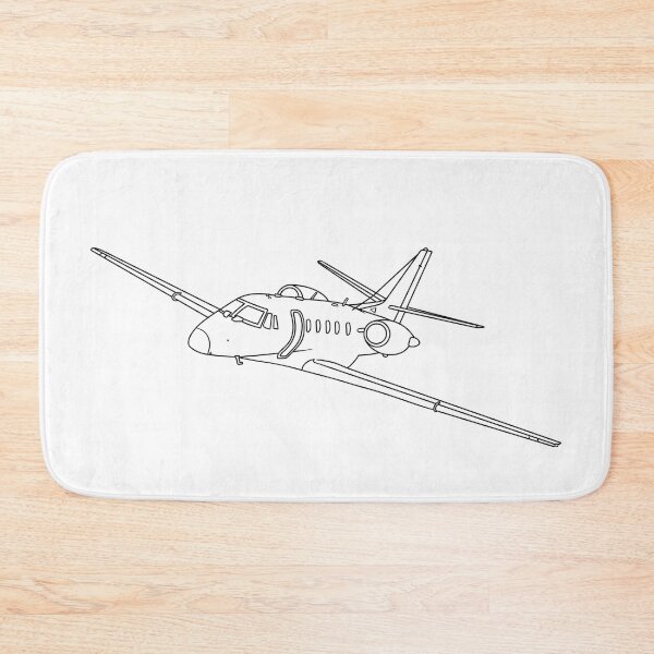 Item preview, Cessna Citation Jet Sketch Aviation Art  designed and sold by skye-studio.