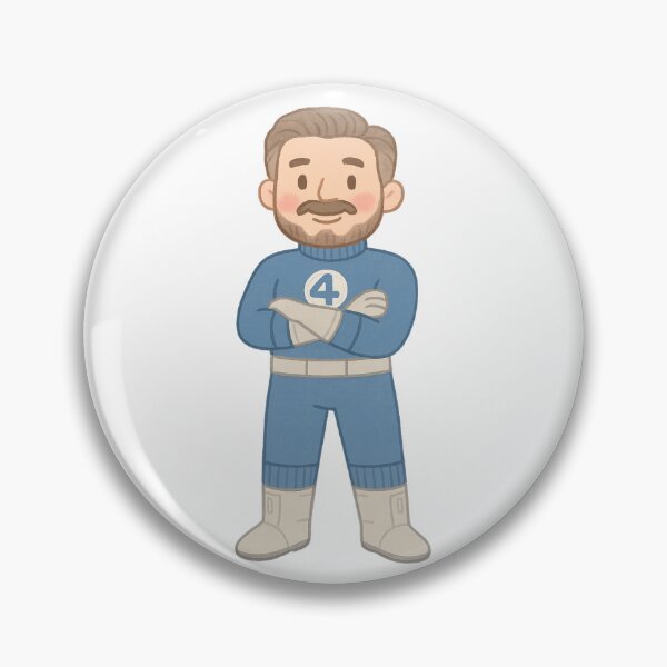 Item preview, Mr. Fantastic/Reed Richards/Pedro Pascal Fantastic Four designed and sold by SpaceRatBoy.