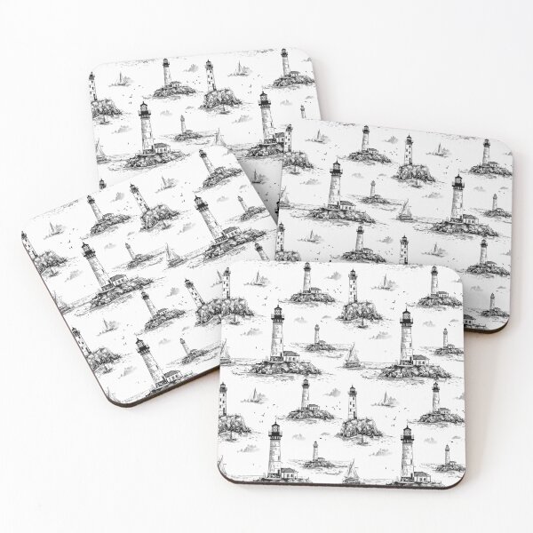 Item preview, Black and White Lighthouse designed and sold by Dawne's Designs.