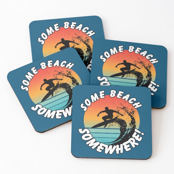 Item preview, Surfer sunset vacation paradise beach Frit-Tees designed and sold by Shean Fritts.
