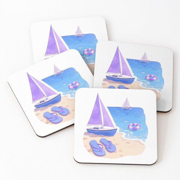 Item preview, Breezy Blue Escape Coastal Daydream designed and sold by BouquetlikeLove.