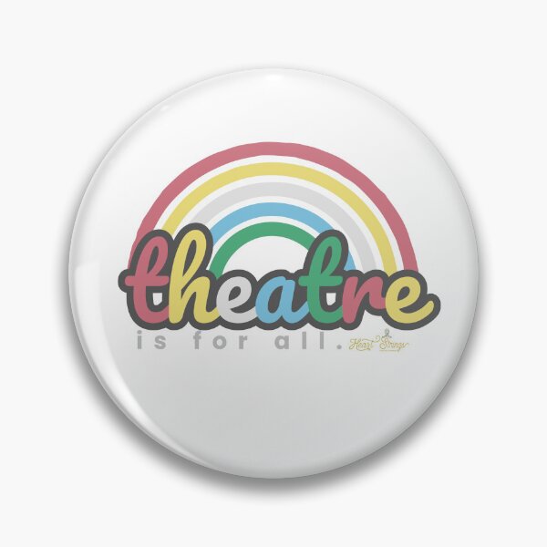 Artikelvorschau, Heartstrings‘ Juli Disability Pride Month Theatre Is For All Rainbow Collection entworfen und verkauft von HeartstringsCo.
