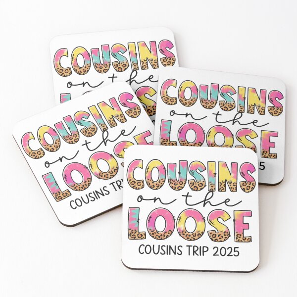 Item preview, Cousins on the Loose 2025 Trip Design designed and sold by haitrieuic96.