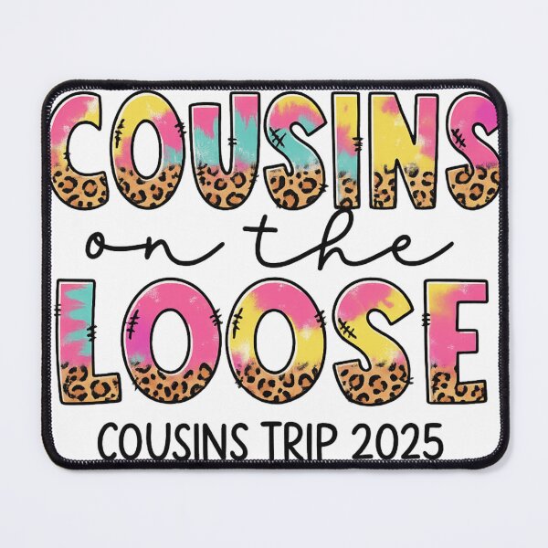 Item preview, Cousins on the Loose 2025 Trip Design designed and sold by haitrieuic96.