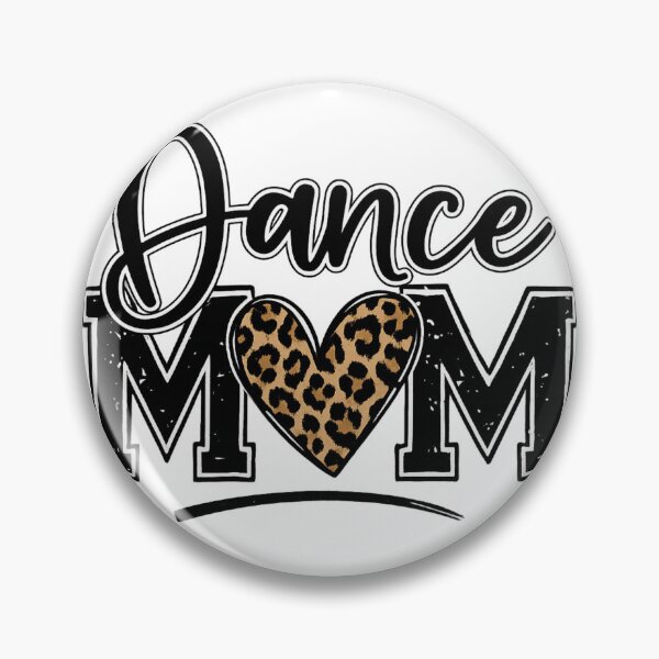 Item preview, Dance Mom Leopard Heart Typography designed and sold by haitrieuic96.