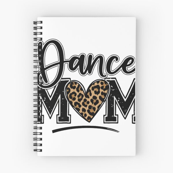 Item preview, Dance Mom Leopard Heart Typography designed and sold by haitrieuic96.