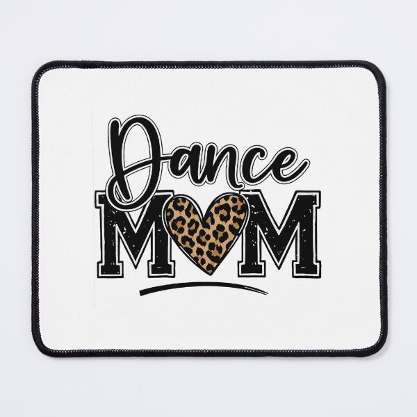 Item preview, Dance Mom Leopard Heart Typography designed and sold by haitrieuic96.
