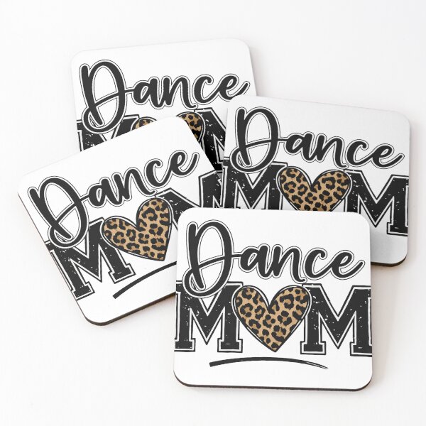Item preview, Dance Mom Leopard Heart Typography designed and sold by haitrieuic96.
