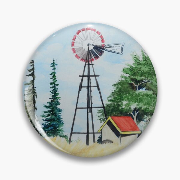Artikelvorschau, Windmühle in der Prärie entworfen und verkauft von MerriliesBrush.