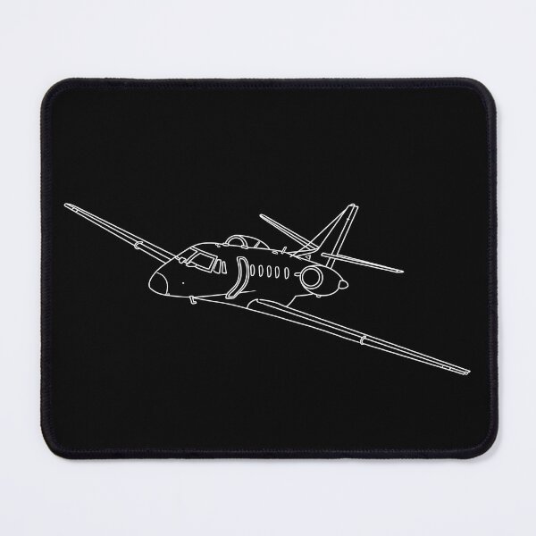 Item preview, Cessna Citation Jet Sketch Aviation Art  designed and sold by skye-studio.