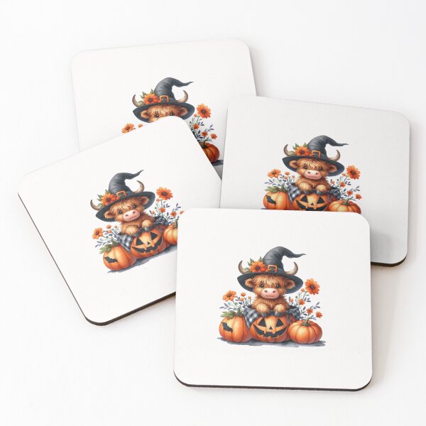 Item preview, Halloween Highland Cow  designed and sold by facegm.