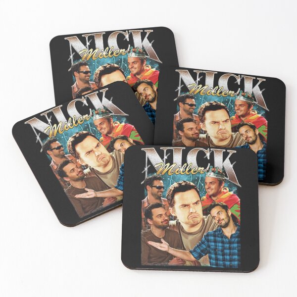 Item preview, Nick Miller Homage Vintage Tshirt, Nick Miller Retro Fan Tees designed and sold by AnsadoWinu.