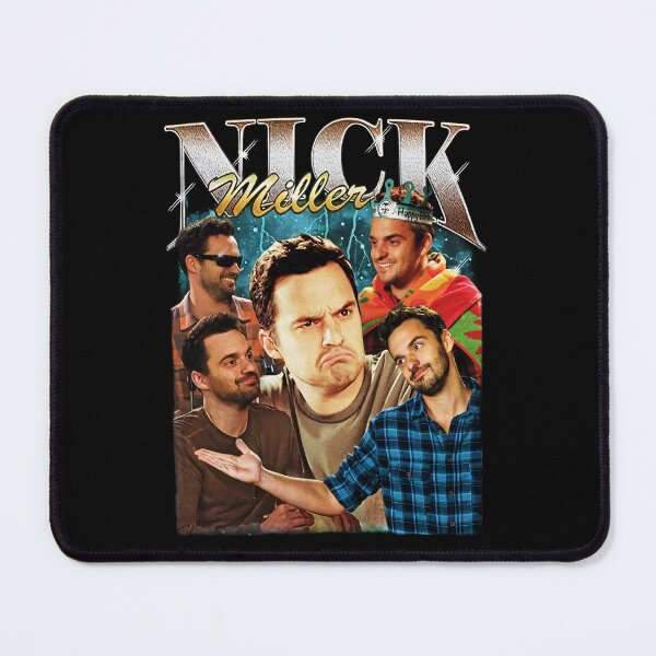Item preview, Nick Miller Homage Vintage Tshirt, Nick Miller Retro Fan Tees designed and sold by AnsadoWinu.