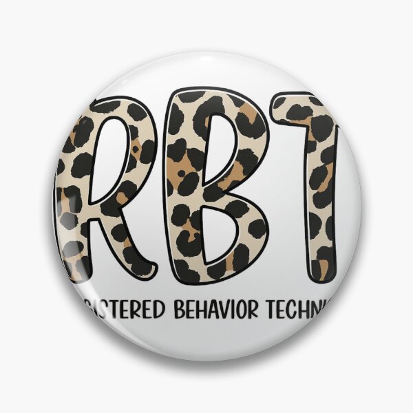 Item preview,  Leopard Print RBT Registered Behavior Technician Design designed and sold by haitrieuic96.