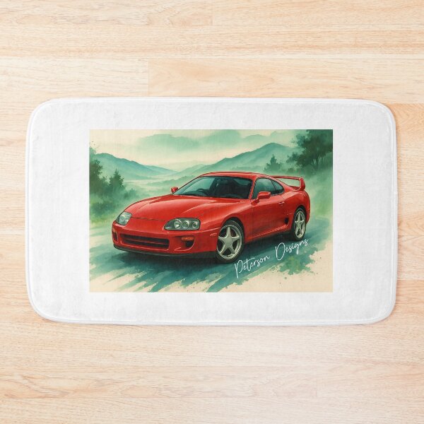 Item preview, Mark IV Toyota Supra Fanart (Red) designed and sold by Peterson Designs.