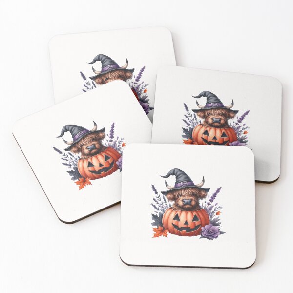 Item preview, Halloween Highland Cow  designed and sold by facegm.