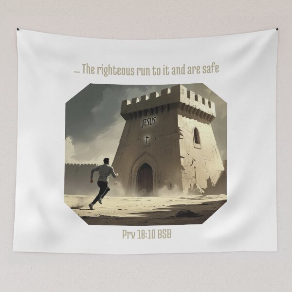Item preview, Tower of Refuge designed and sold by His-Majes-Tees.