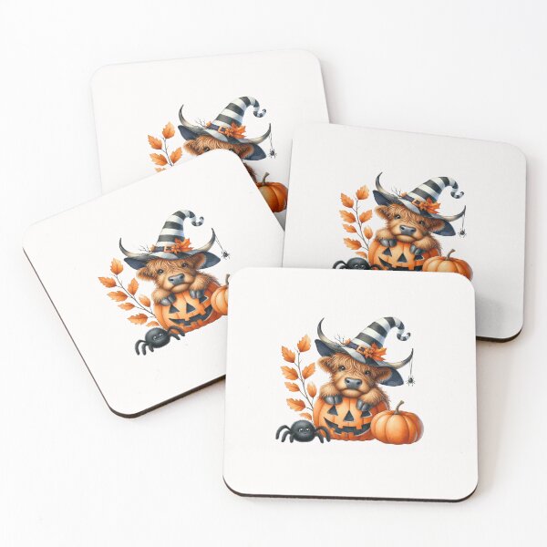 Item preview, Halloween Highland Cow  designed and sold by facegm.