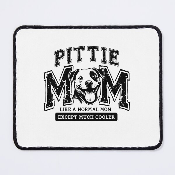 Item preview, Pittie Mom Cool Dog Lover Design designed and sold by haitrieuic96.