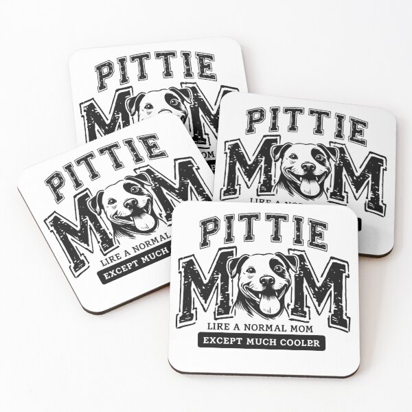 Item preview, Pittie Mom Cool Dog Lover Design designed and sold by haitrieuic96.