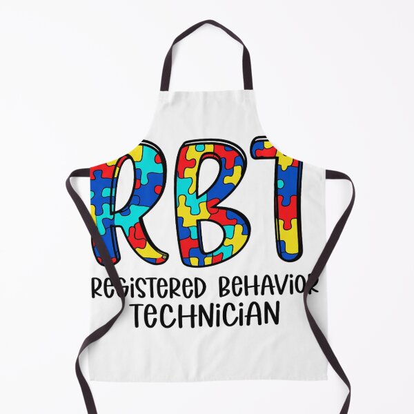 Item preview, RBT Registered Behavior Technician Puzzle Typography designed and sold by haitrieuic96.
