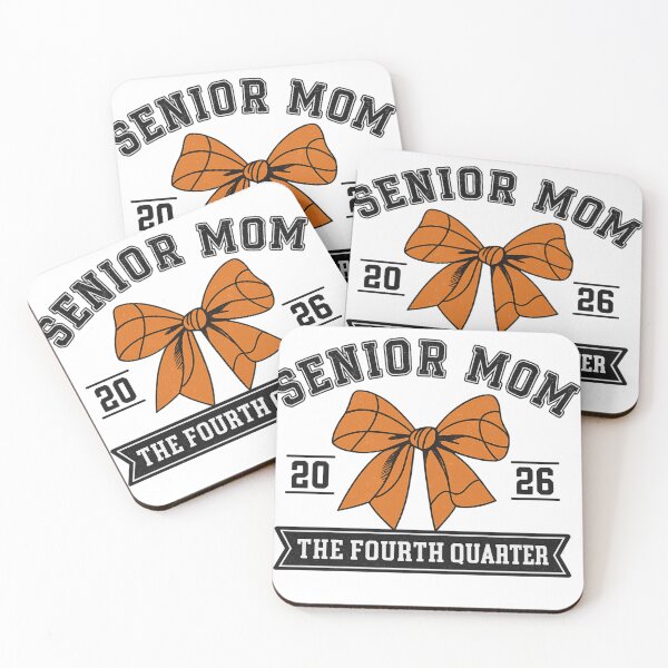 Item preview, Senior Mom 2026 Basketball Bow Design designed and sold by haitrieuic96.