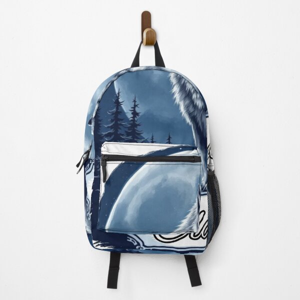 Item preview, Alpha wolf 'Classic' in front of a full moon. designed and sold by StickerCherry.