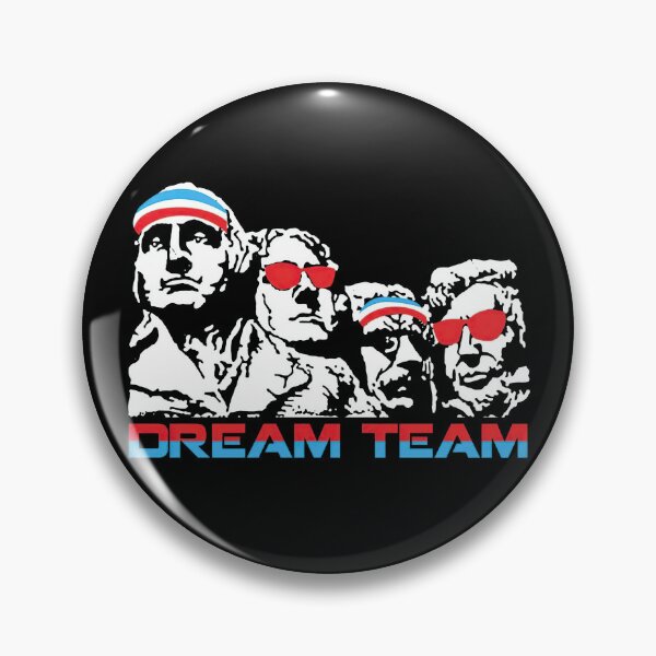 Item preview, Funny Mount Rushmore Dream Team 4th of July designed and sold by VirgilPeck.